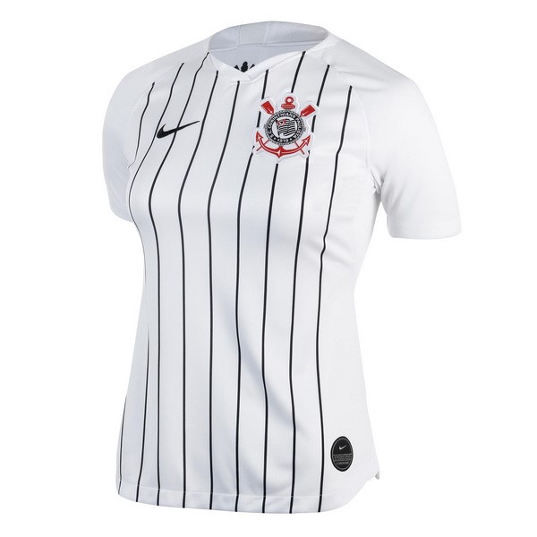 Camiseta Corinthians Paulista 1ª Kit Mujer 2019 2020 Blanco